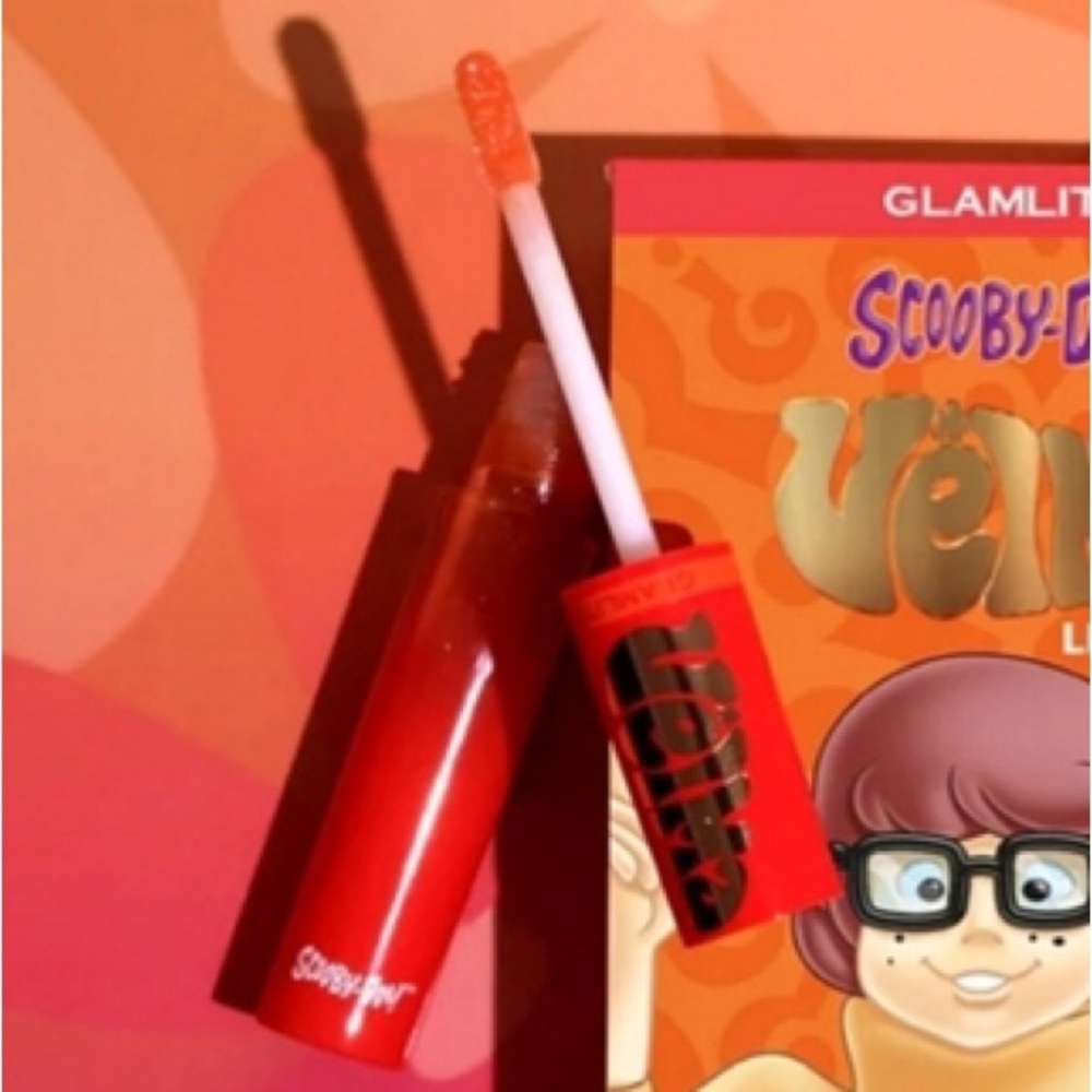 Glamlite x Scooby-Doo Velma Orange Glitter Lip Gloss